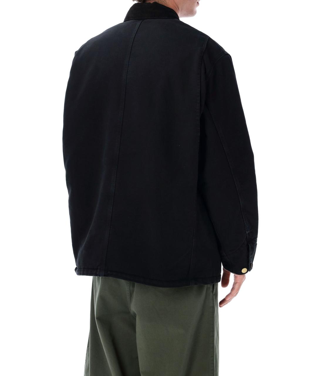 CARHARTT WIP Черная хлопковая куртка, фото 2