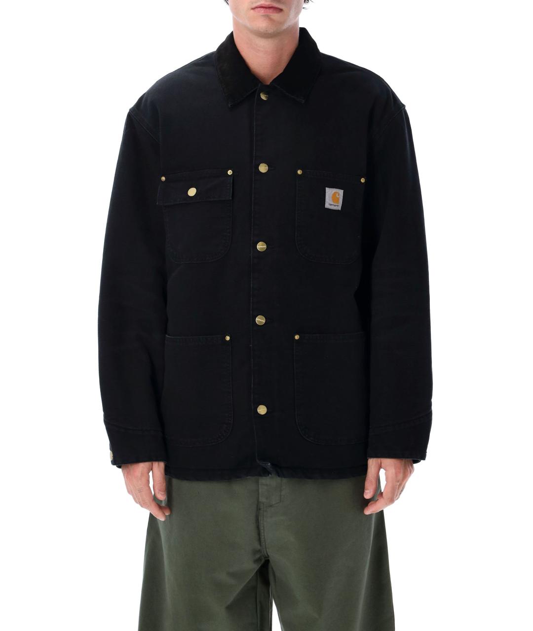 CARHARTT WIP Черная хлопковая куртка, фото 1