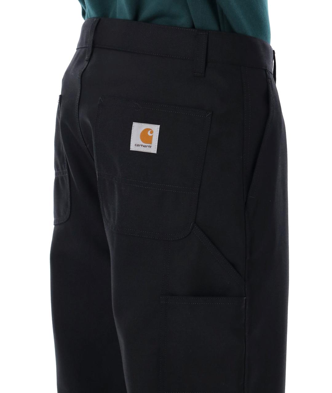 CARHARTT WIP Черные полиэстеровые повседневные брюки, фото 3
