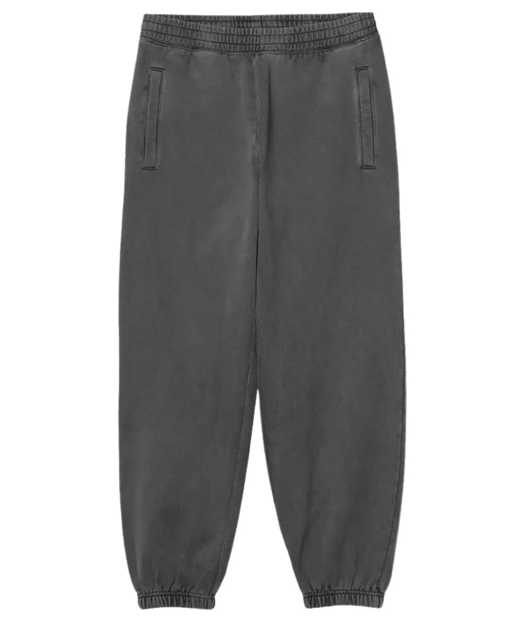 CARHARTT WIP Серые хлопковые повседневные брюки, фото 1