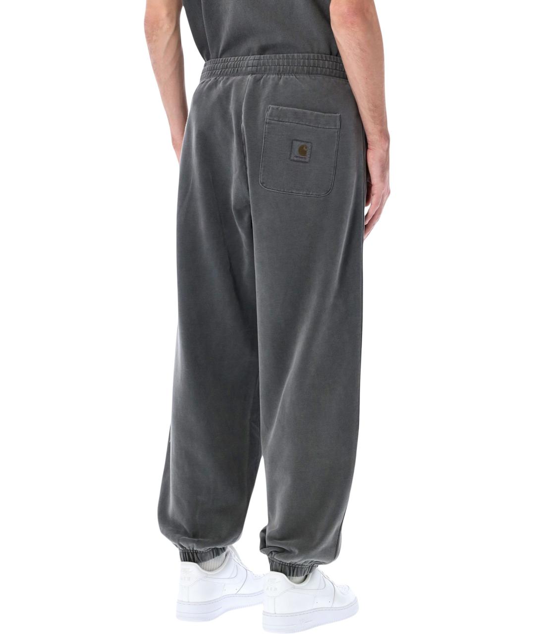 CARHARTT WIP Серые хлопковые повседневные брюки, фото 3