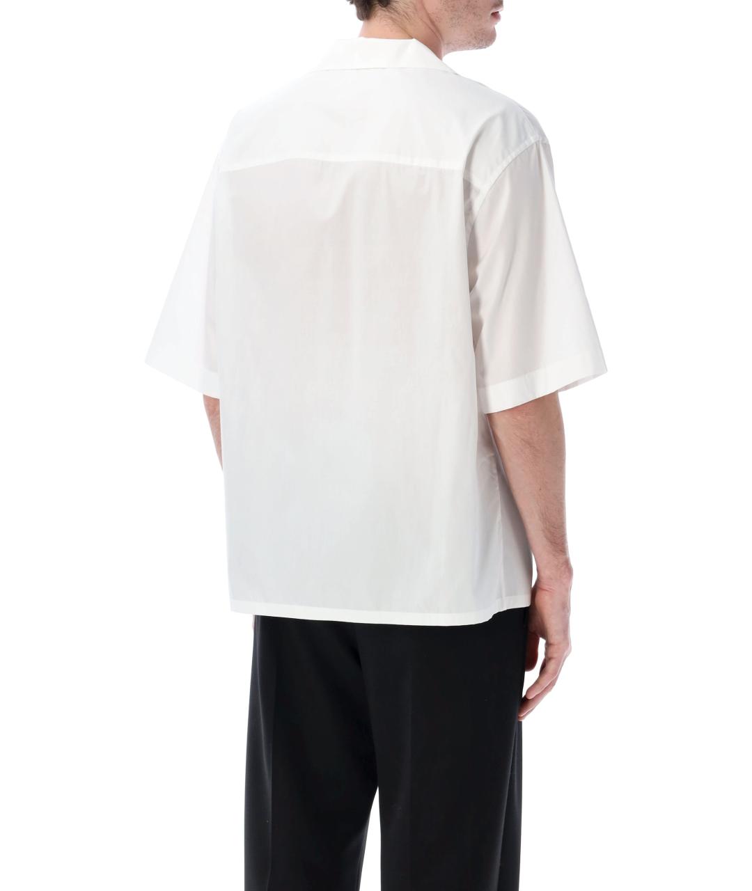 MARNI Белая хлопковая кэжуал рубашка, фото 2