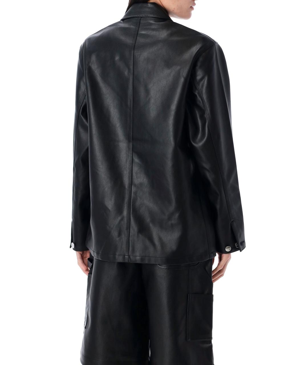 CARHARTT WIP Черная полиуретановая куртка, фото 3