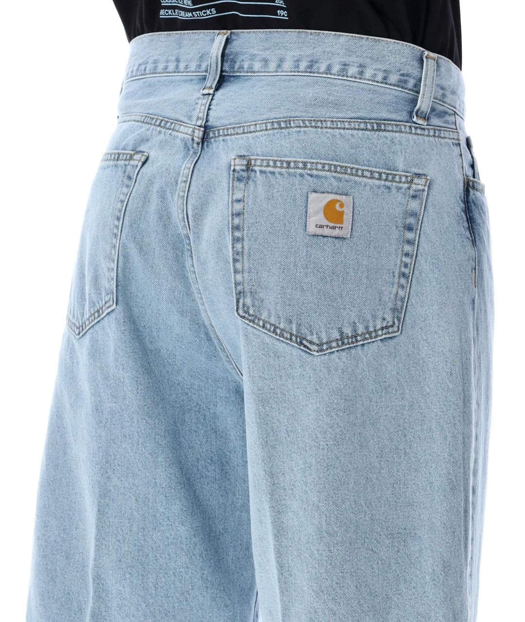 CARHARTT WIP Синие хлопковые шорты, фото 3