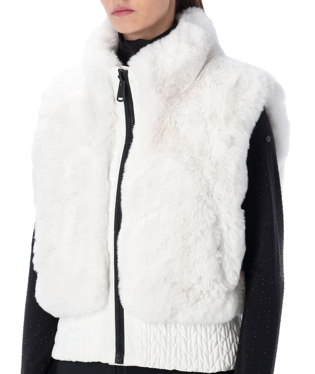 Goldbergh Белый полиэстеровый жилет, фото 4