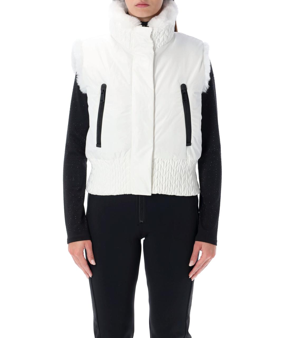 Goldbergh Белый полиэстеровый жилет, фото 5