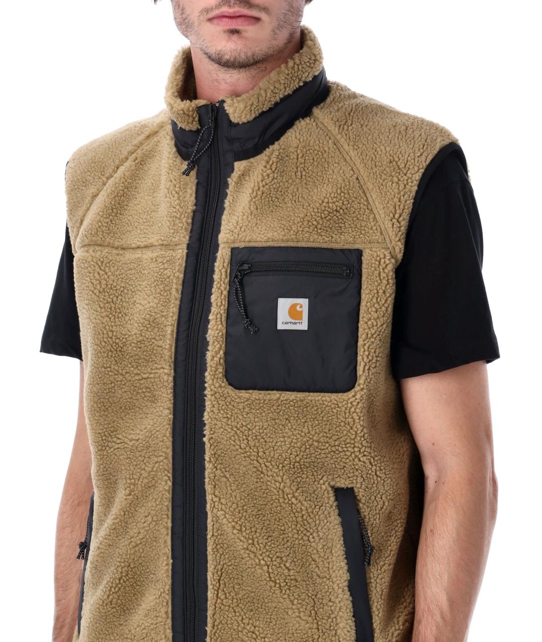 CARHARTT WIP Коричневый полиэстеровый жилет, фото 3