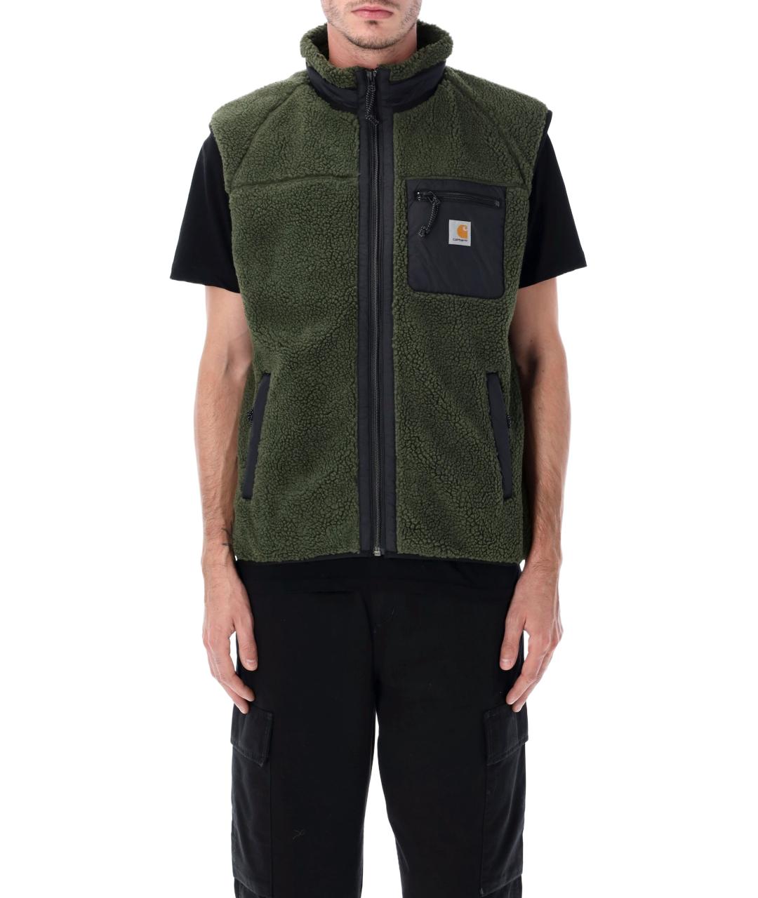 CARHARTT WIP Зеленый полиэстеровый жилет, фото 1