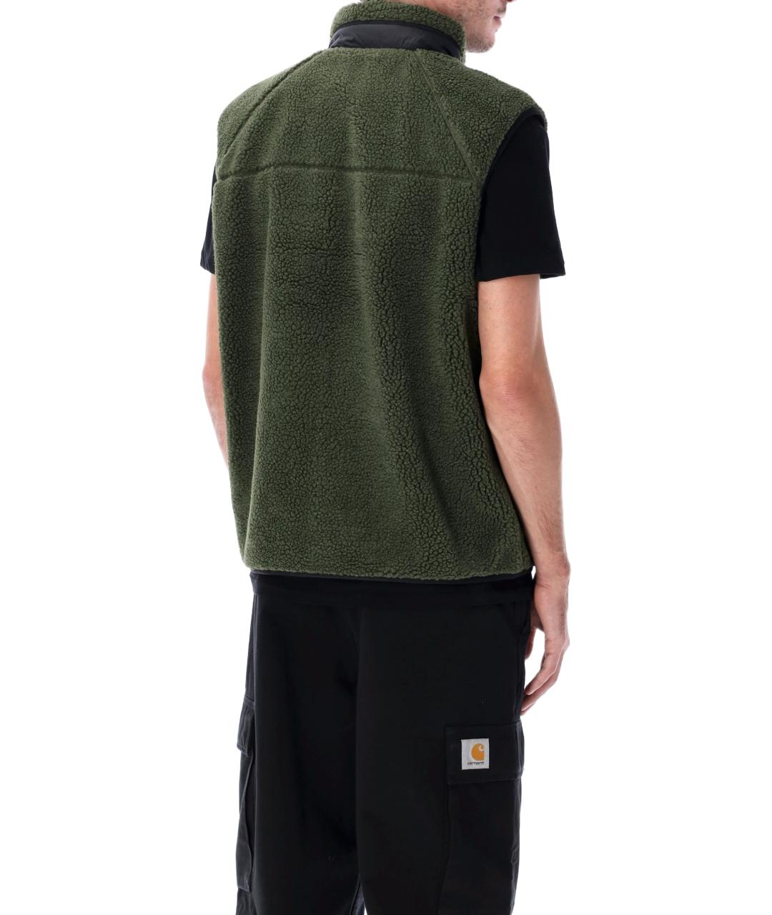 CARHARTT WIP Зеленый полиэстеровый жилет, фото 2