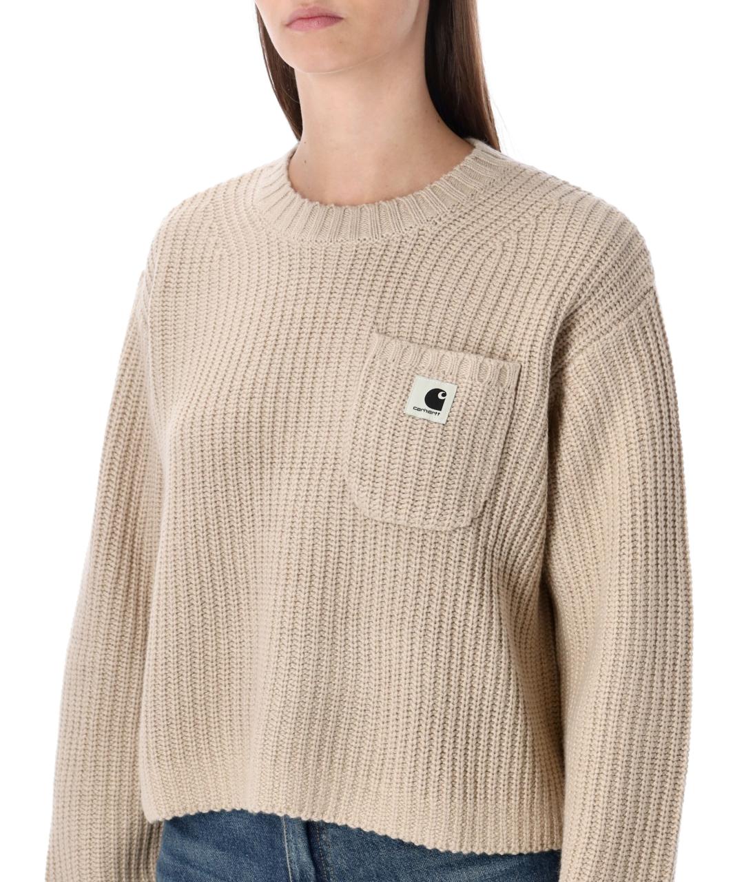 CARHARTT WIP Бежевый джемпер / свитер, фото 4