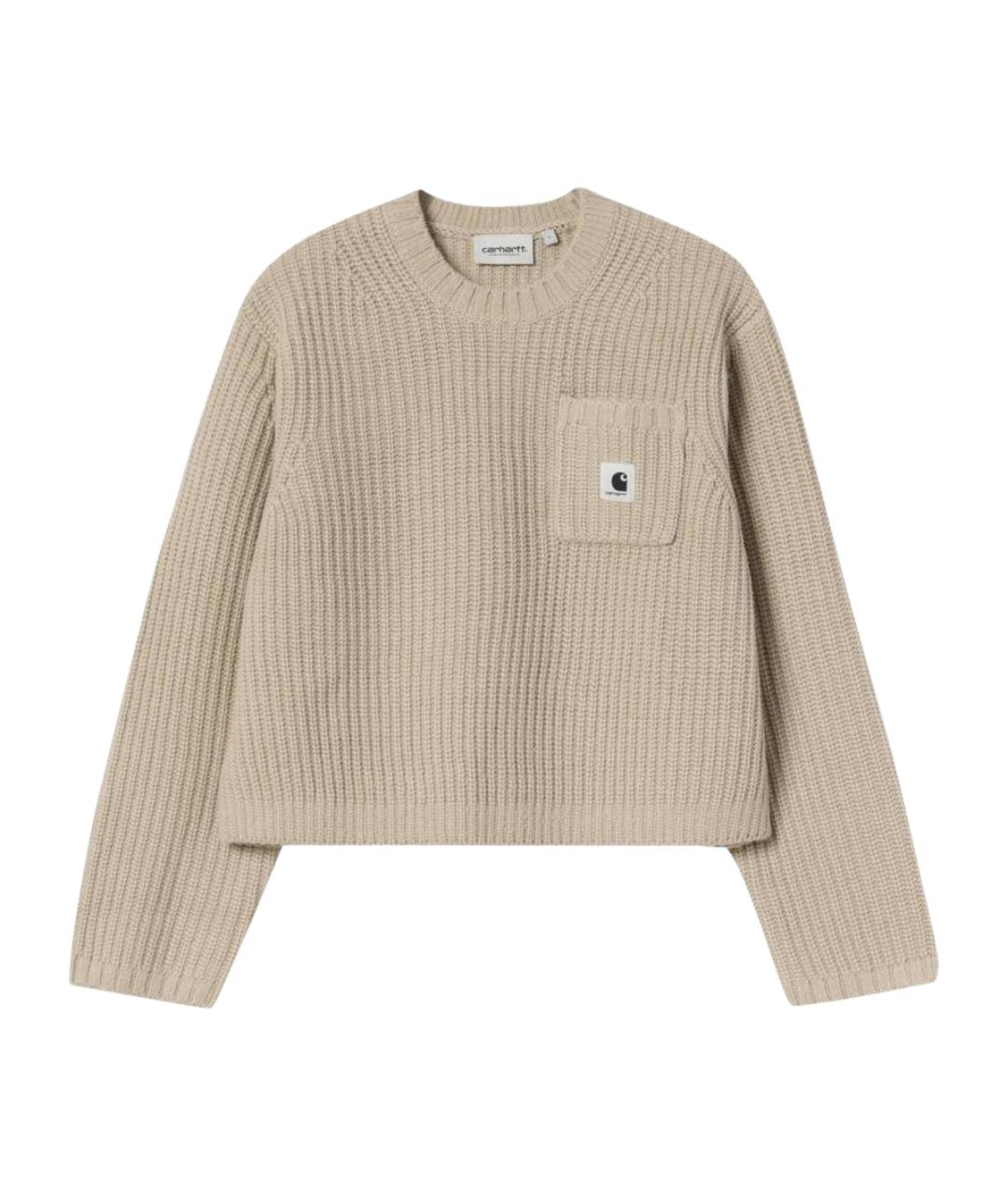 CARHARTT WIP Бежевый джемпер / свитер, фото 1