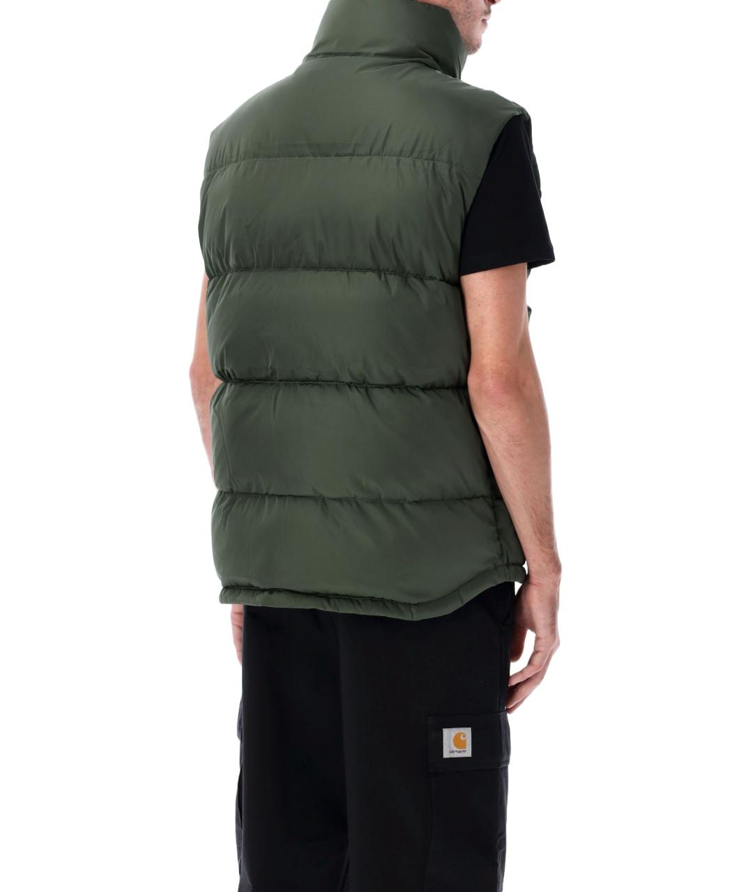 CARHARTT WIP Зеленый полиамидовый жилет, фото 3