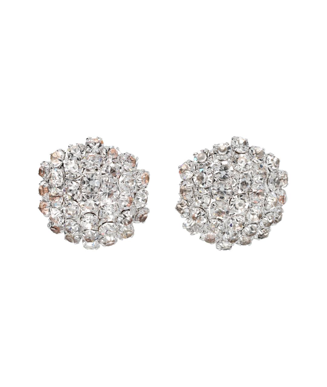 SELF-PORTRAIT Серебряные металлические серьги, фото 1