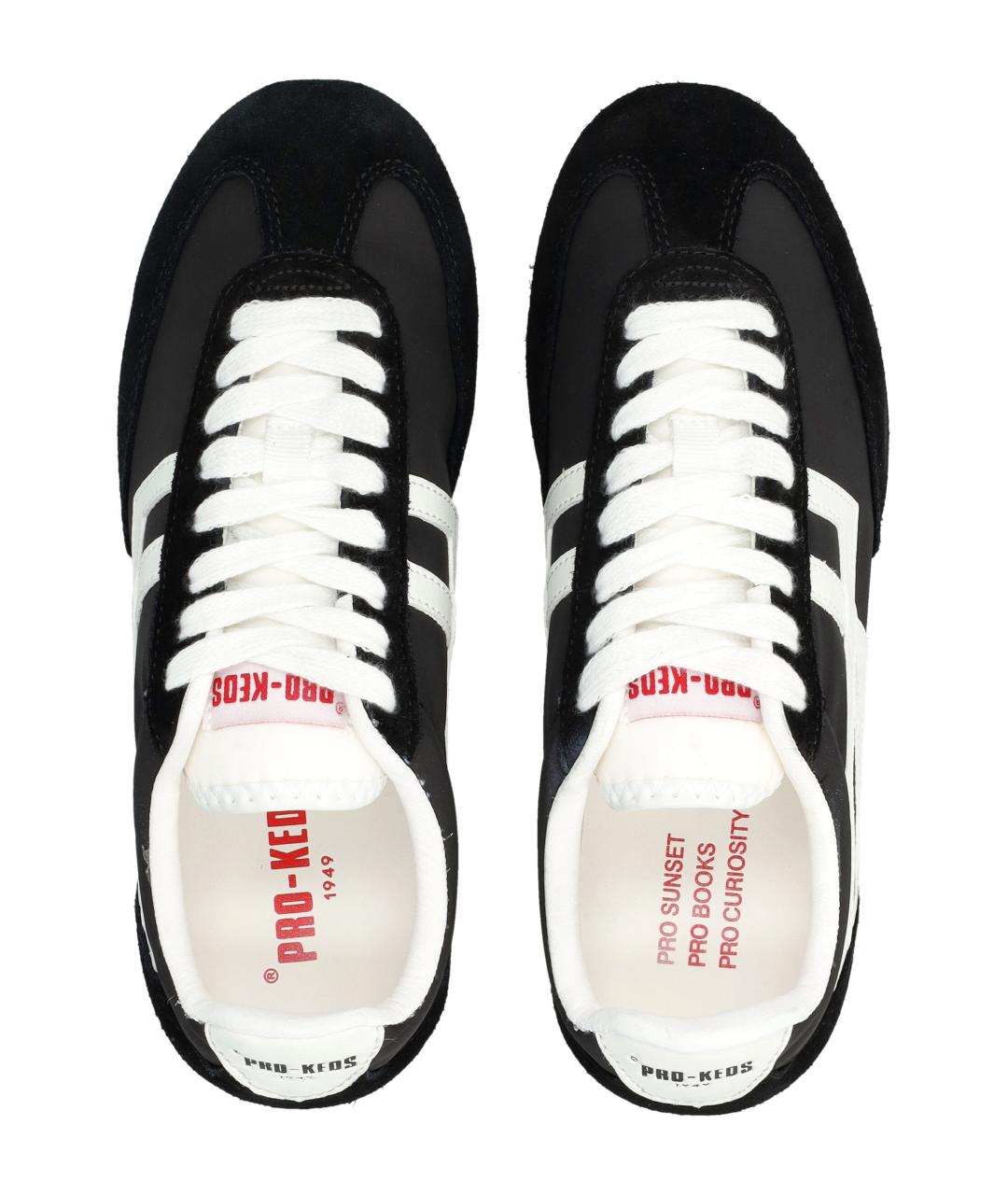 PRO-KEDS Черные кожаные низкие кроссовки / кеды, фото 2