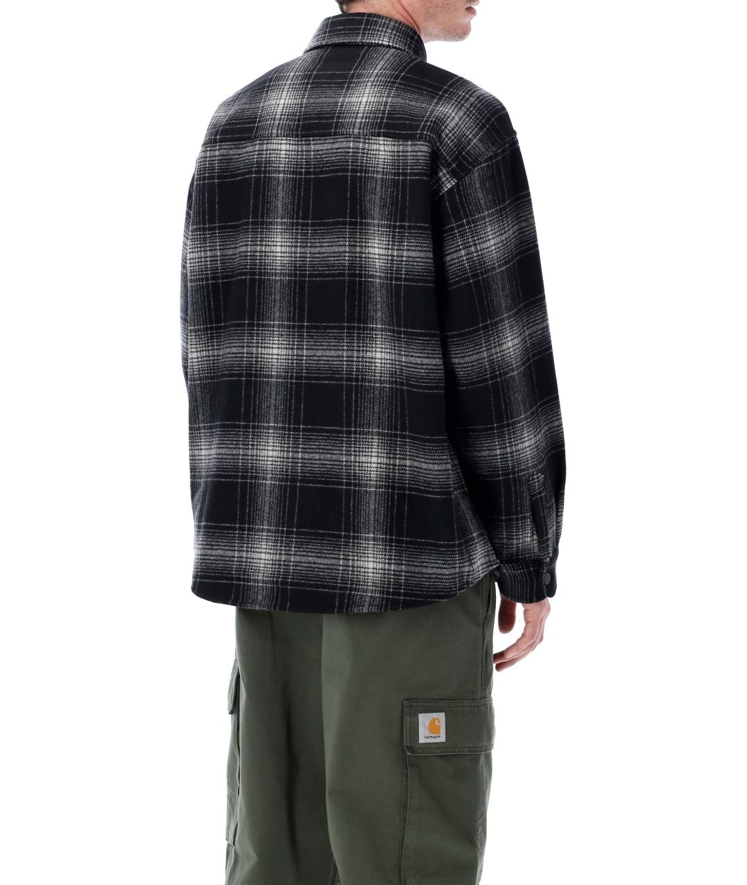 CARHARTT WIP Черная шерстяная куртка, фото 2