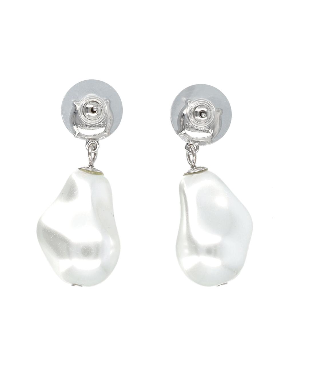 SELF-PORTRAIT Серебряные металлические серьги, фото 2