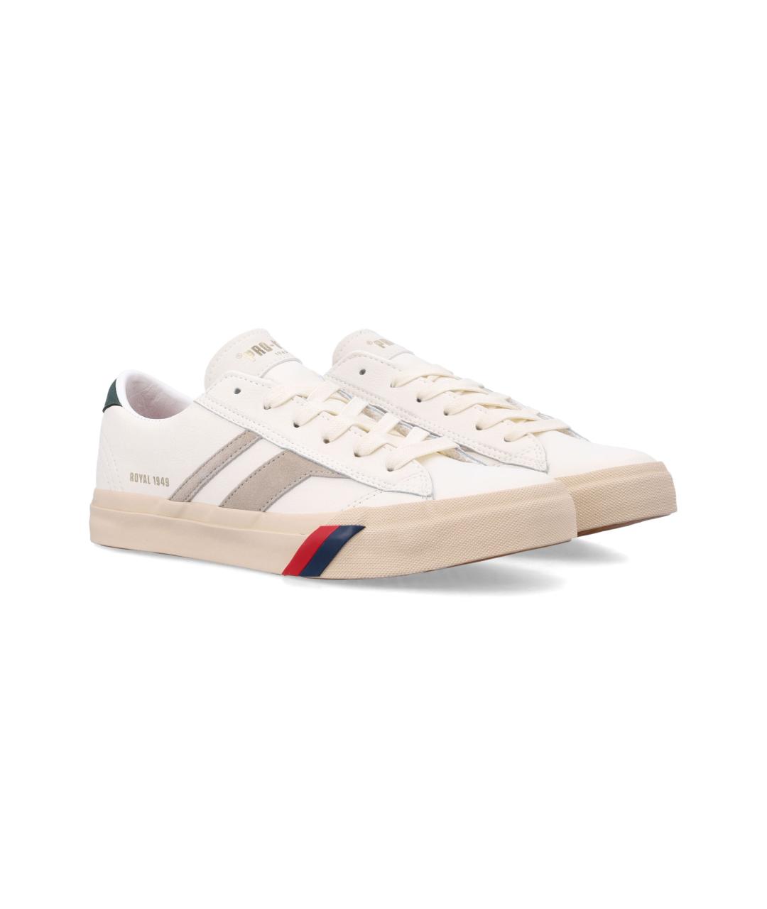 PRO-KEDS Белые кожаные низкие кроссовки / кеды, фото 3