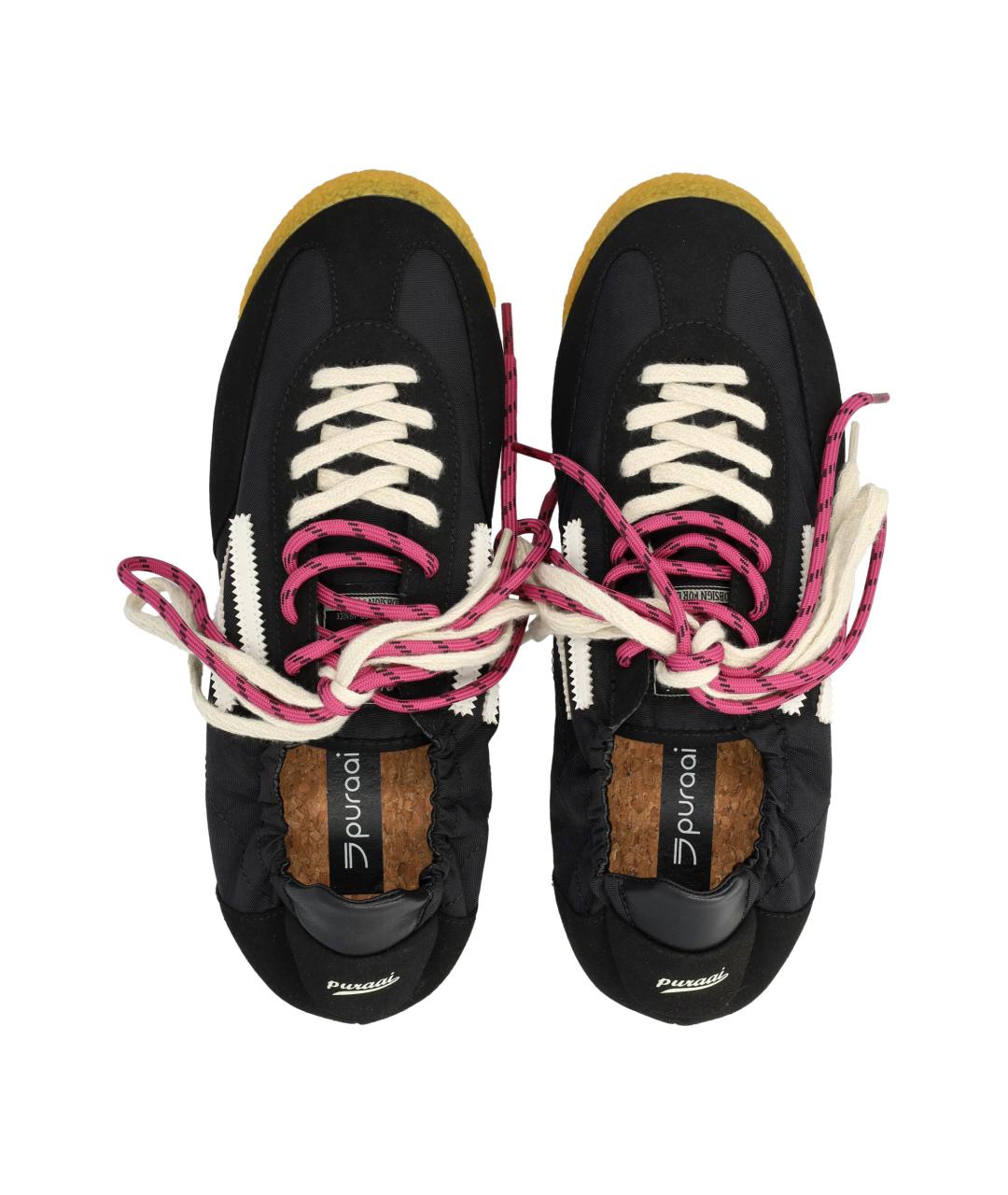 PURAAI Черные текстильные кроссовки, фото 2