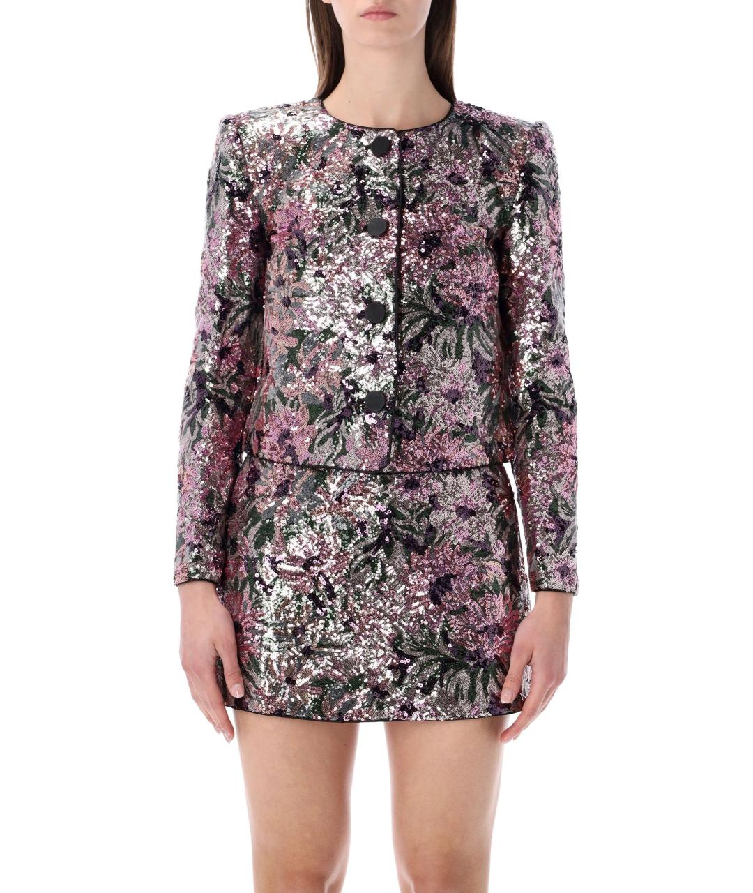 SELF-PORTRAIT Мульти полиамидовый жакет/пиджак, фото 1