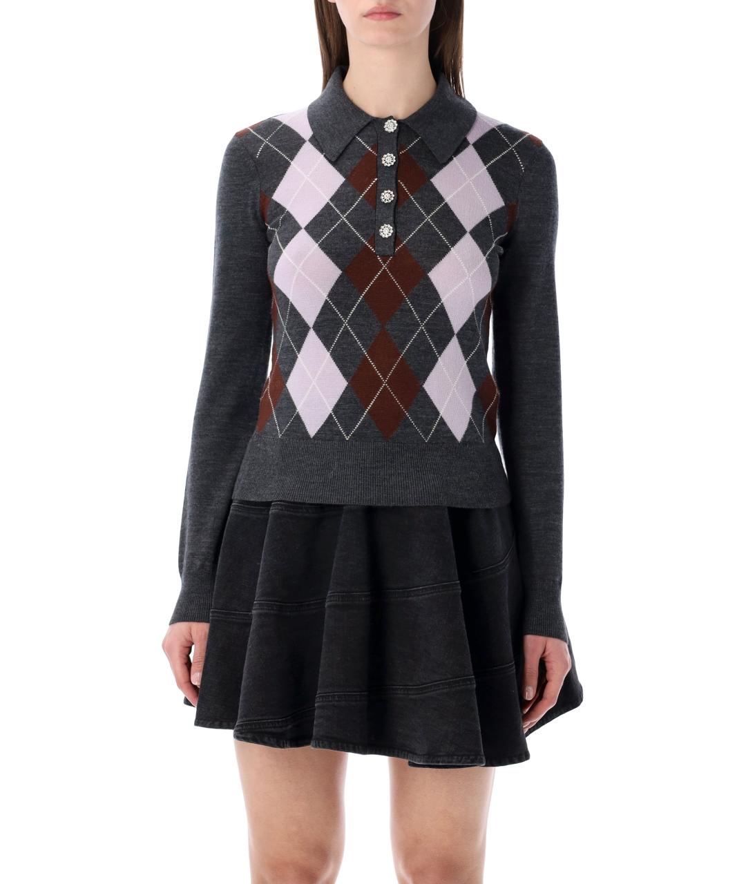 SELF-PORTRAIT Мульти шерстяной джемпер / свитер, фото 1