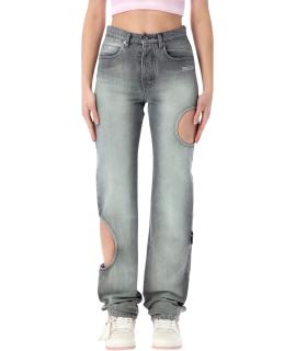 OFF-WHITE Прямые джинсы