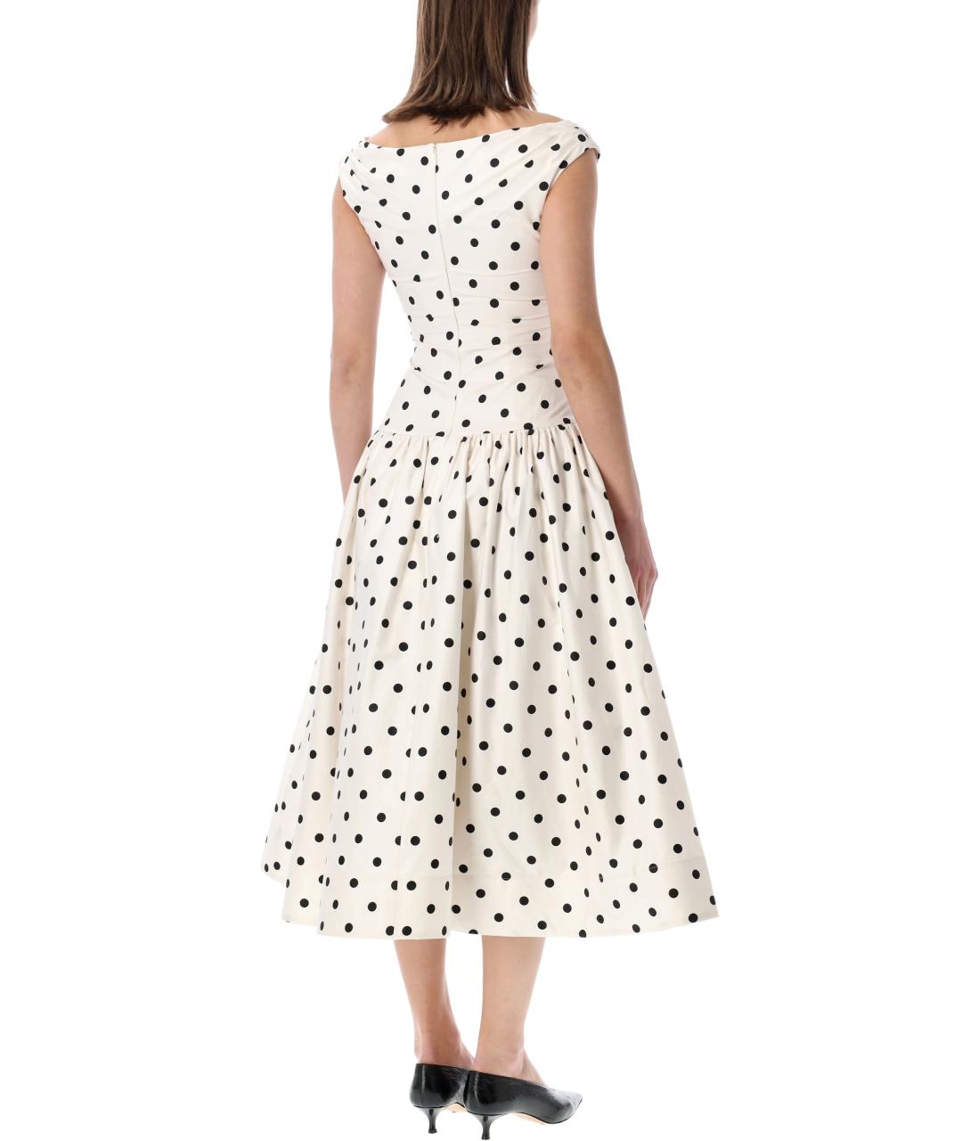 SELF-PORTRAIT Мульти хлопковое повседневное платье, фото 3