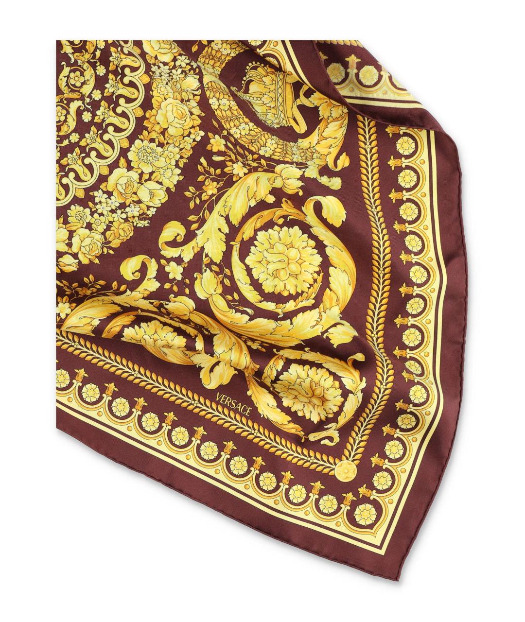 VERSACE Мульти шелковый платок, фото 3