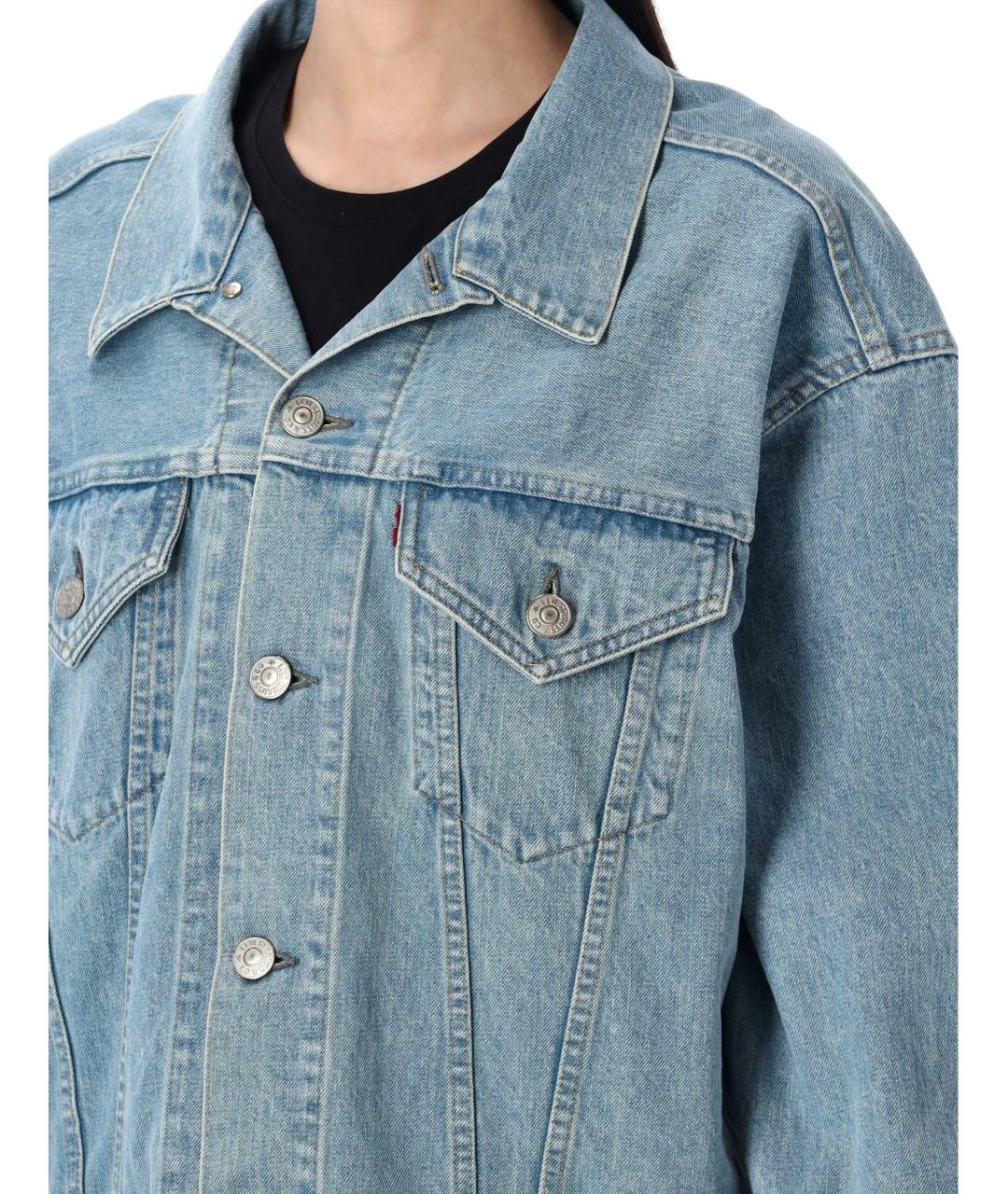 JUNYA WATANABE Голубая хлопковая куртка, фото 4