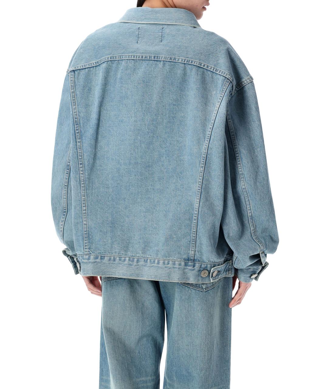 JUNYA WATANABE Голубая хлопковая куртка, фото 3