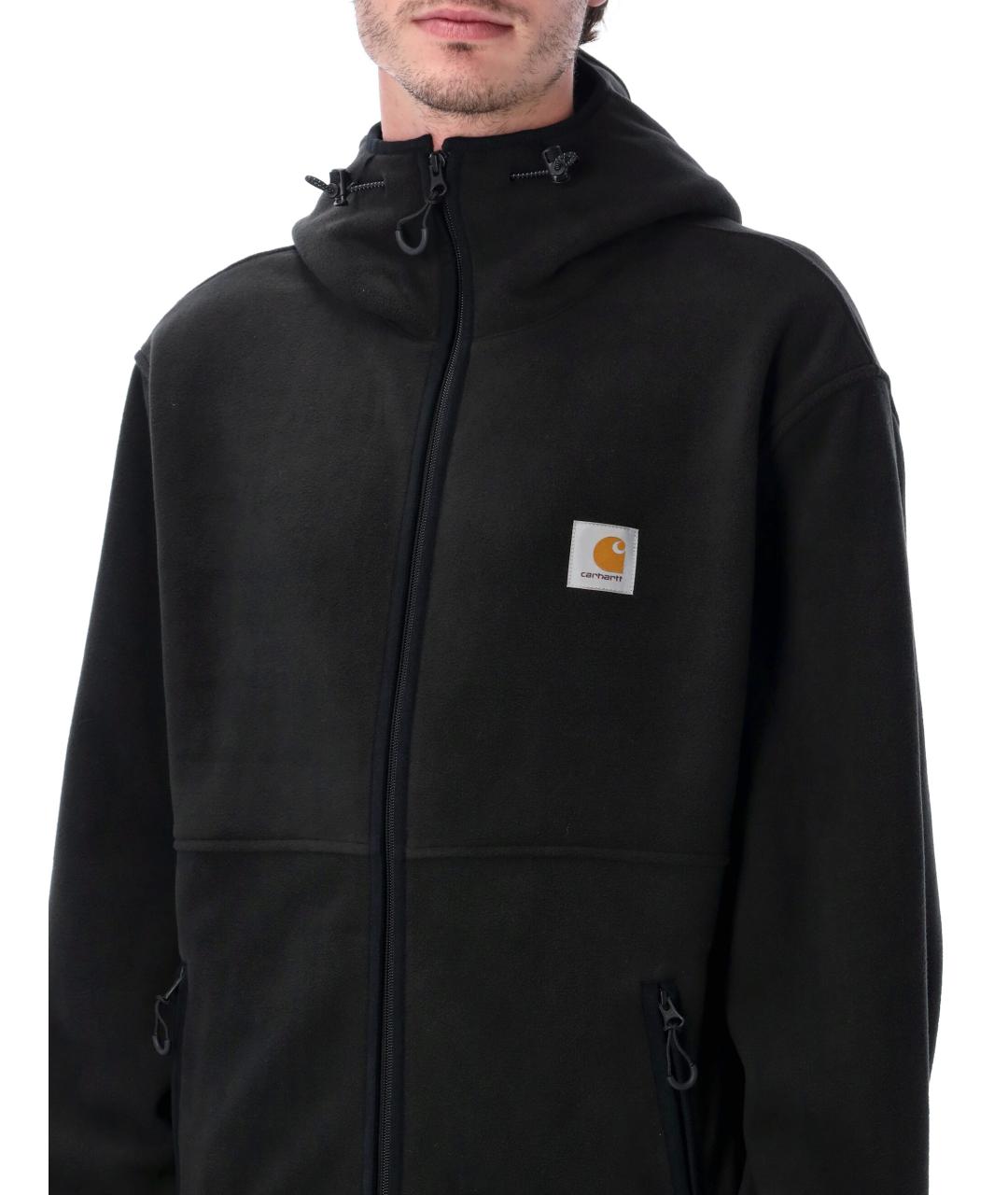 CARHARTT WIP Черная полиэстеровая куртка, фото 4