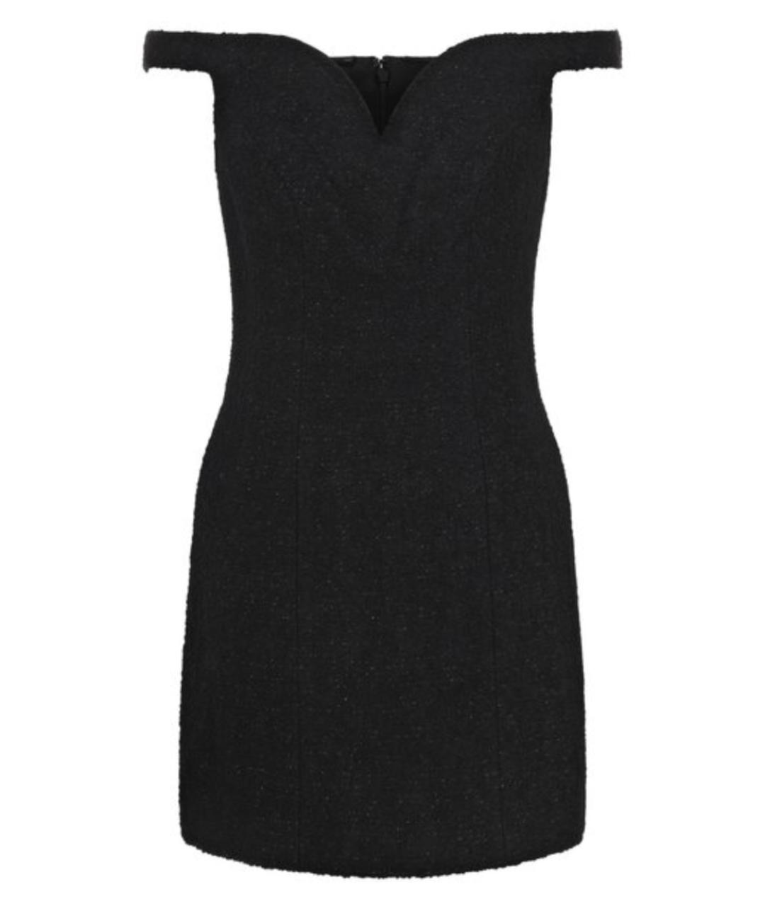 SELF-PORTRAIT Черное коктейльное платье, фото 1