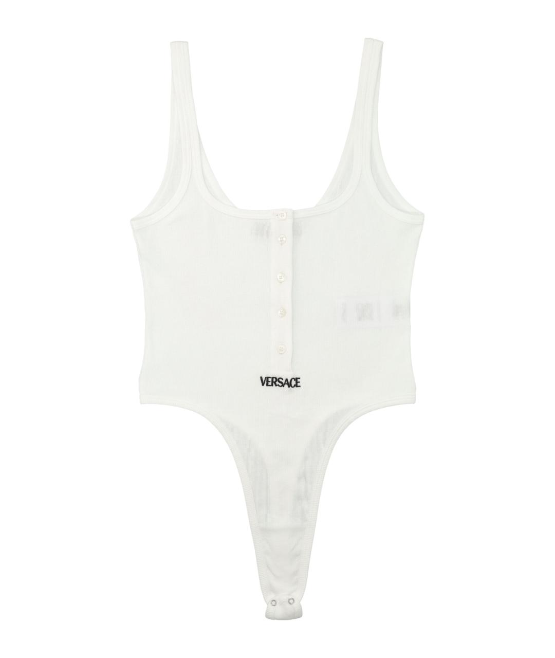 VERSACE Белое хлопковое боди, фото 1