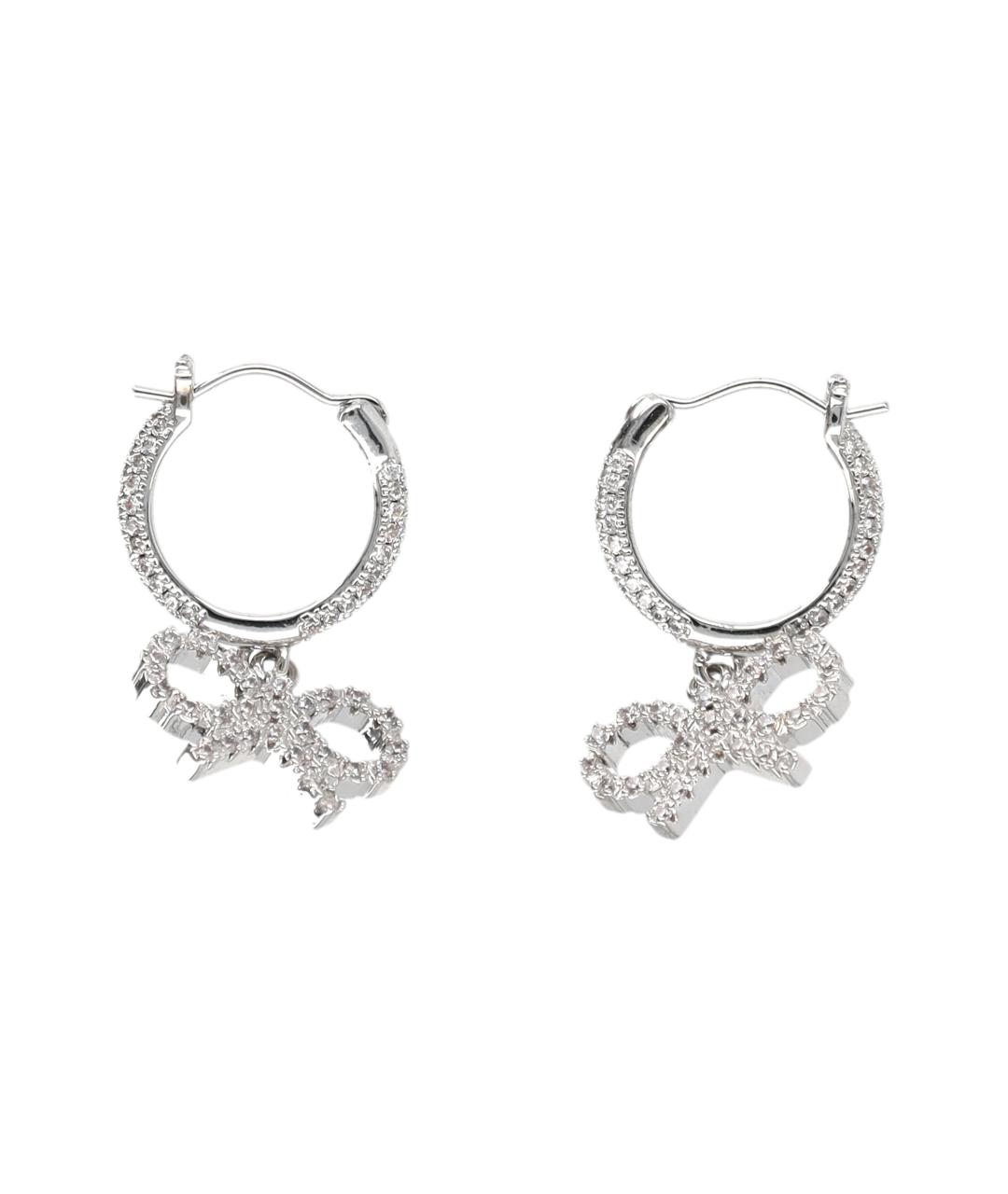 SELF-PORTRAIT Серебряные металлические серьги, фото 2