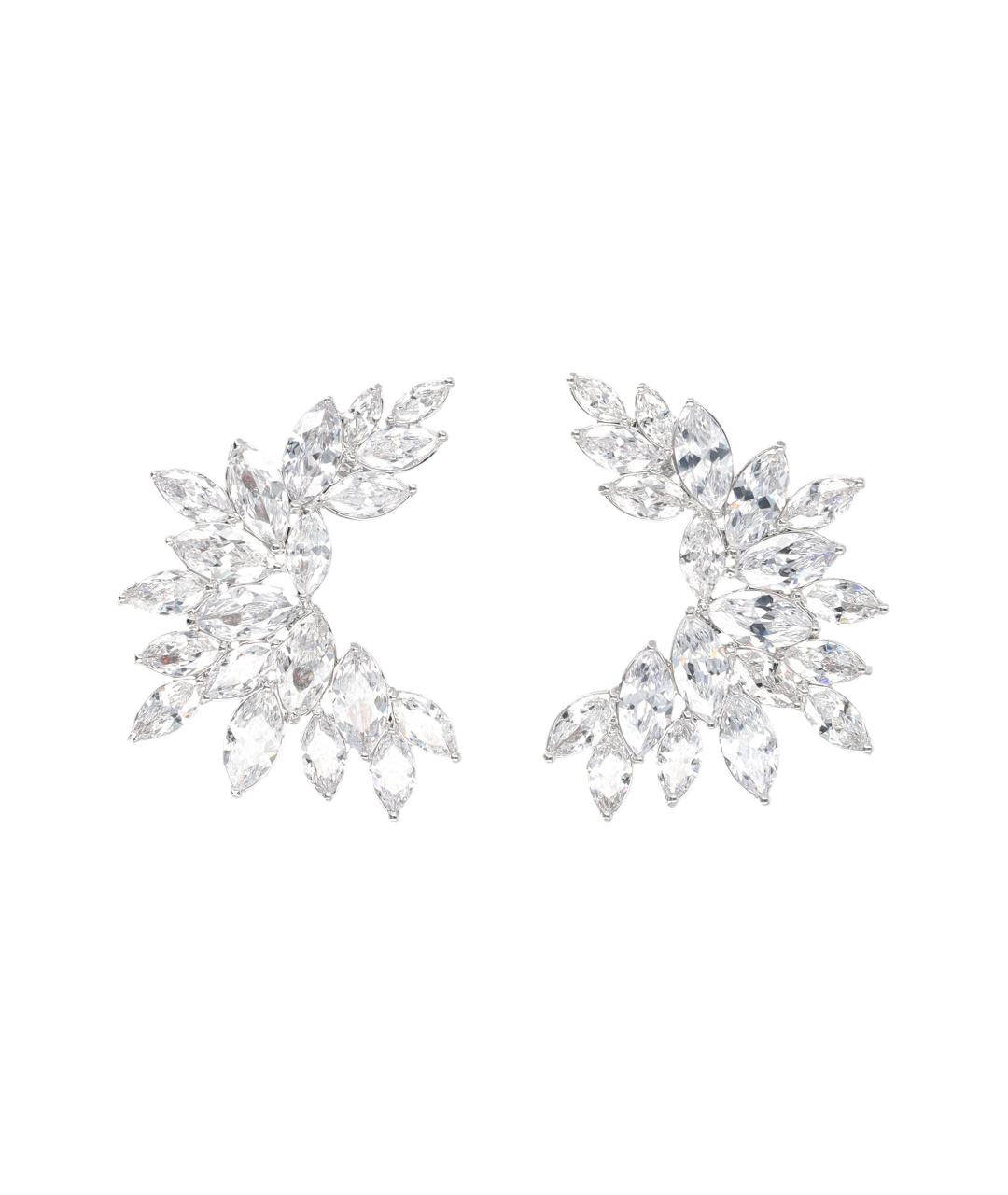 SELF-PORTRAIT Серебряные металлические серьги, фото 1