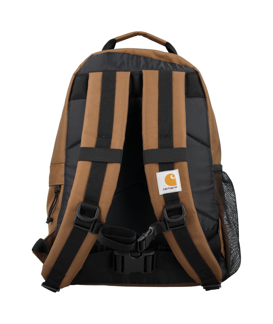 CARHARTT WIP Коричневый синтетический рюкзак, фото 4