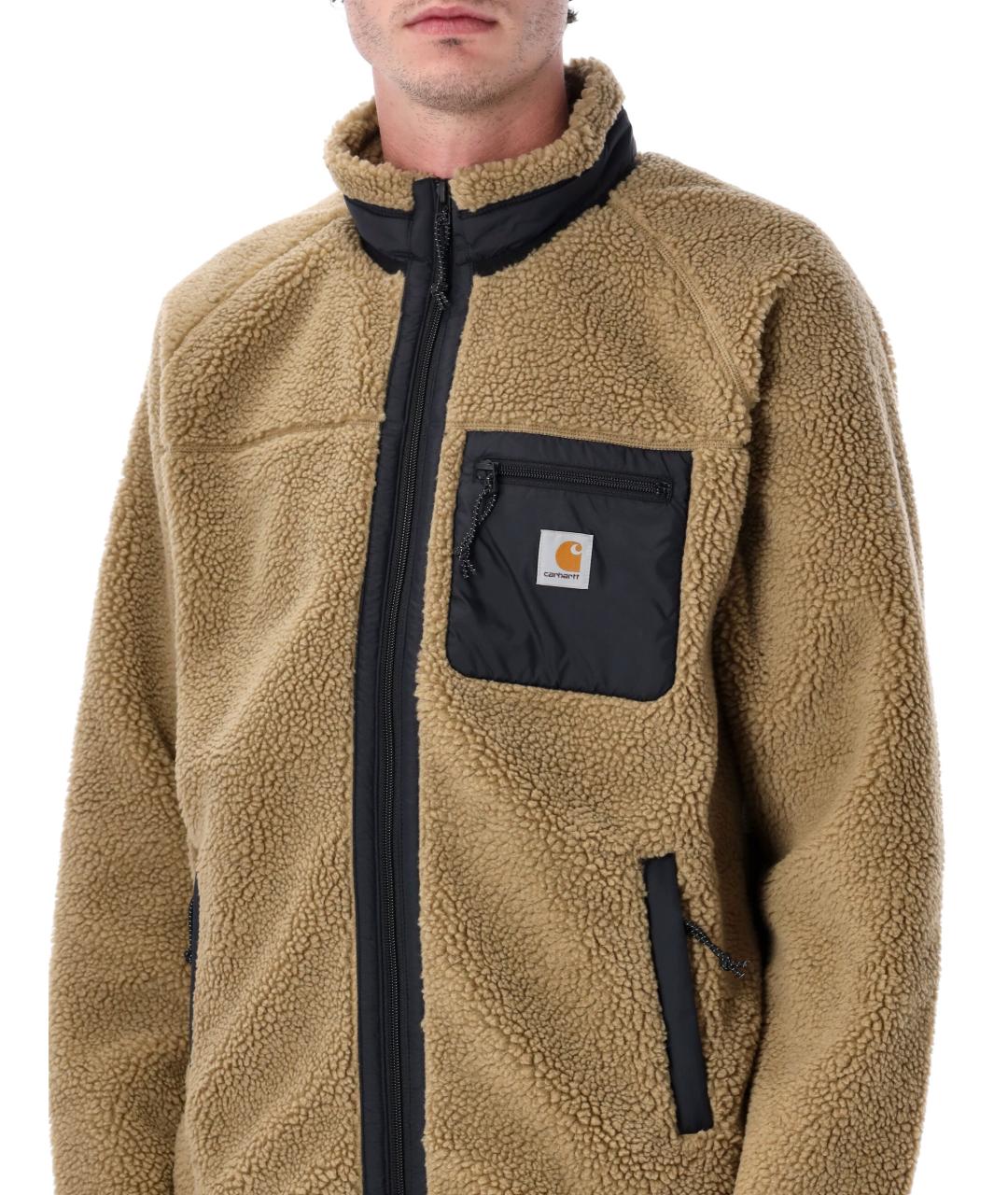 CARHARTT WIP Коричневая полиэстеровая куртка, фото 3