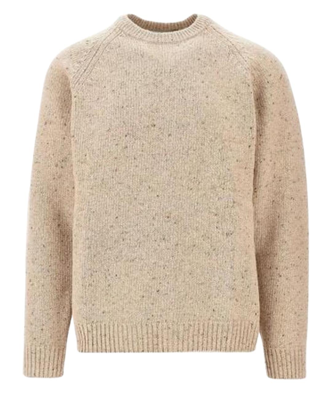 CARHARTT WIP Бежевый шерстяной джемпер / свитер, фото 1