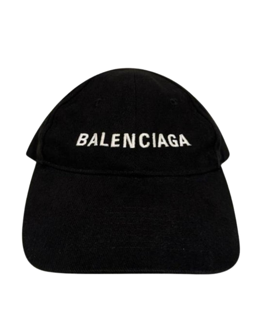BALENCIAGA Темно-синяя кепка, фото 1