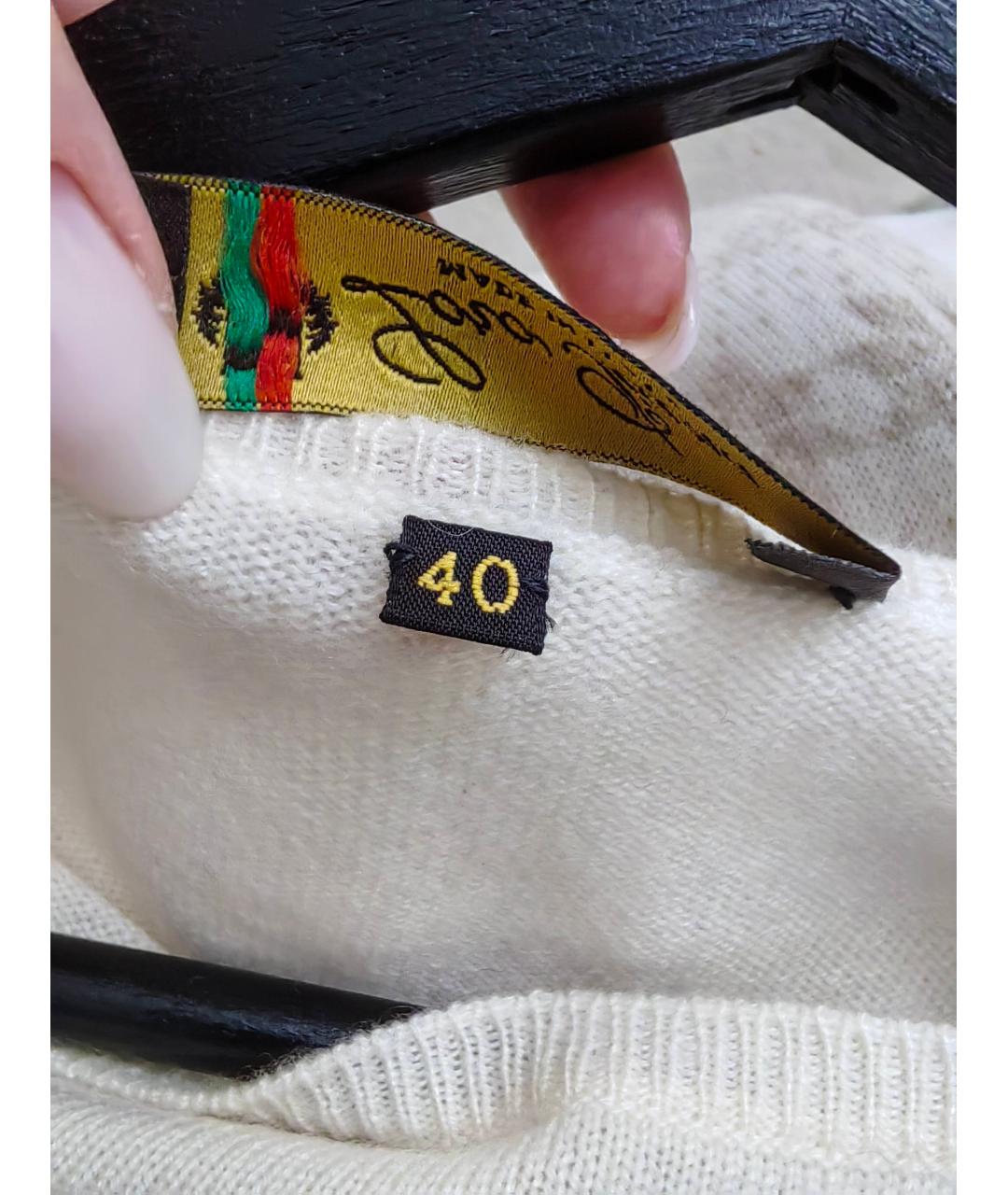 LORO PIANA Бежевое кашемировое повседневное платье, фото 4