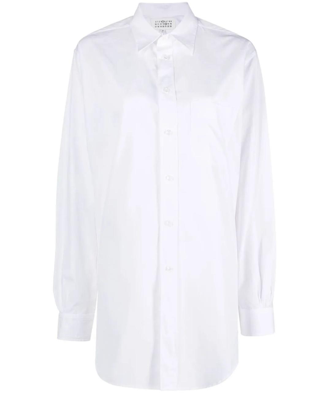 MAISON MARGIELA Белая хлопковая рубашка, фото 1
