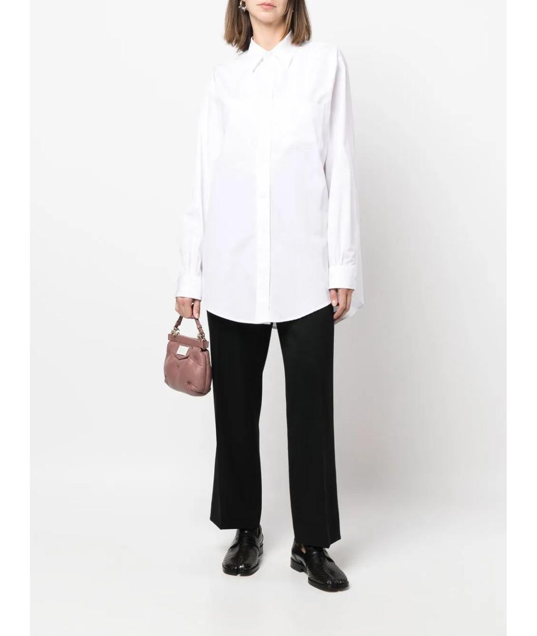 MAISON MARGIELA Белая хлопковая рубашка, фото 2