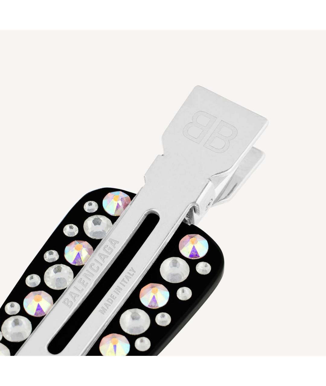 BALENCIAGA Черная заколка, фото 3