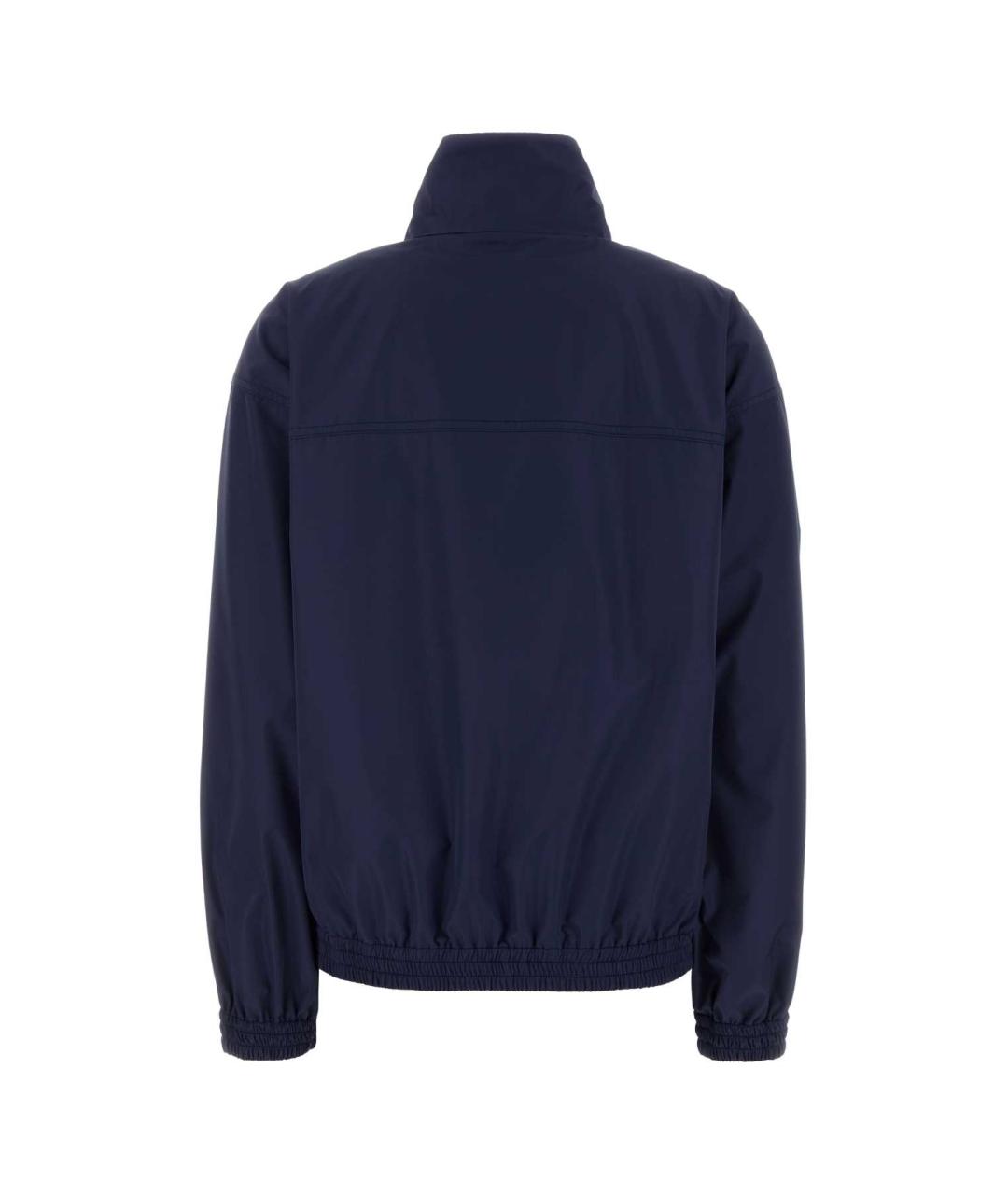 MIU MIU Синяя полиэстеровая куртка, фото 2