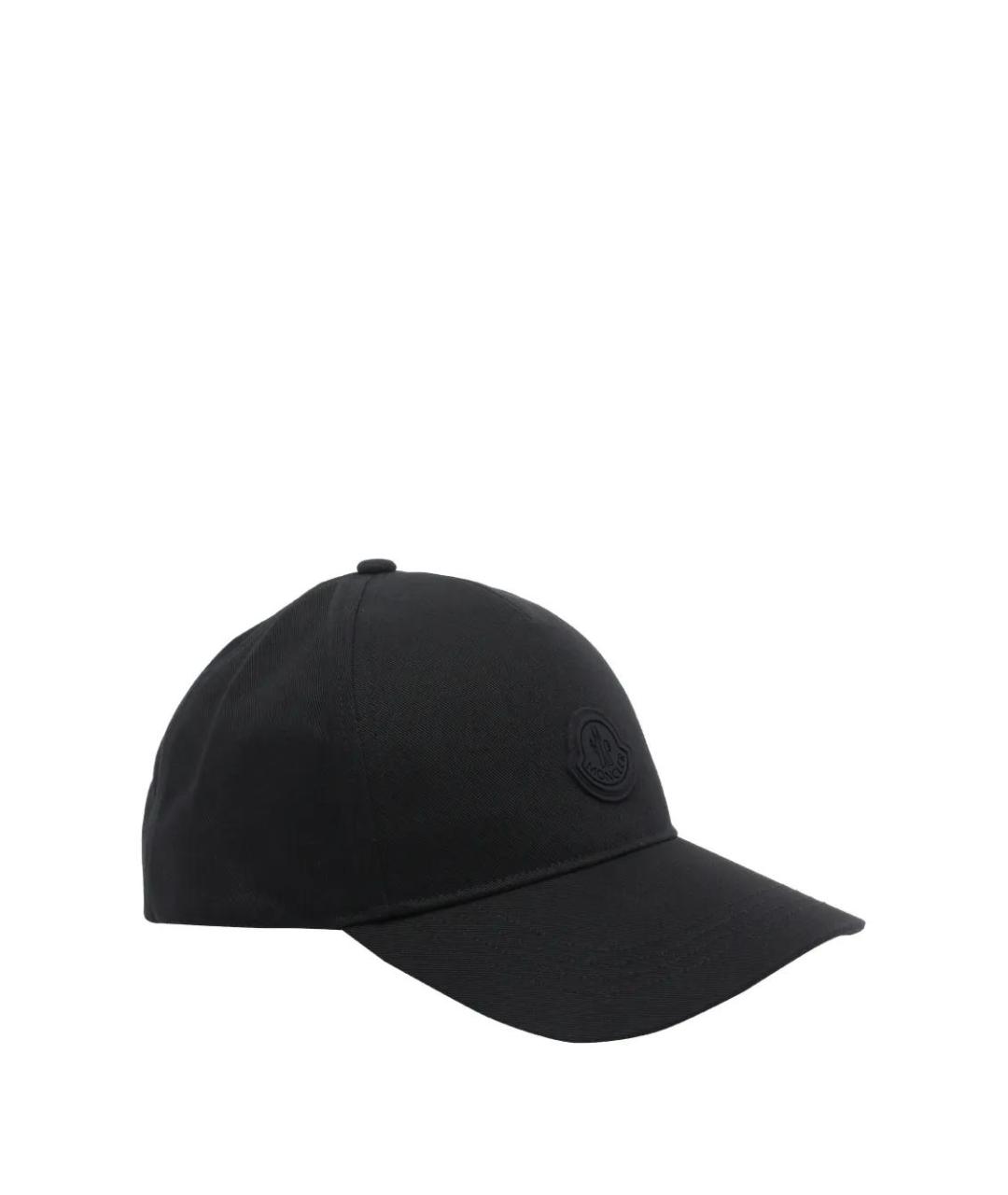 MONCLER Черная хлопковая кепка/бейсболка, фото 3