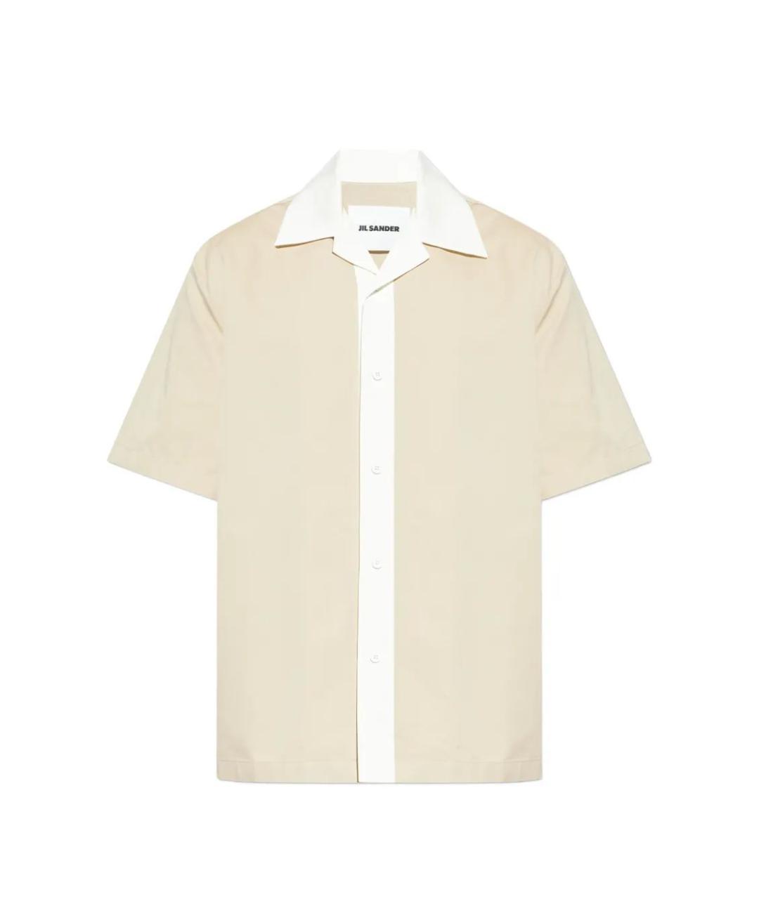 JIL SANDER Хлопковая кэжуал рубашка, фото 1