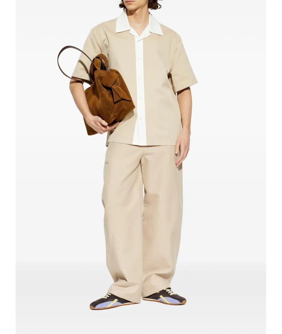 JIL SANDER Хлопковая кэжуал рубашка, фото 4