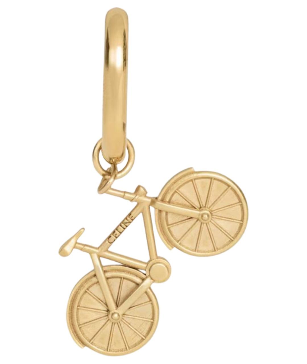 CELINE Золотая латунная подвеска, фото 1