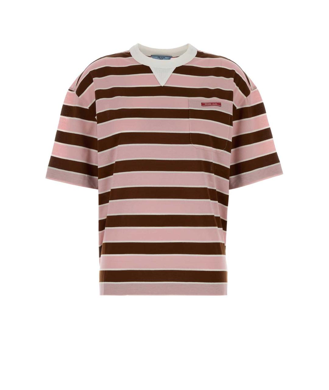 PRADA Мульти хлопковая футболка, фото 1