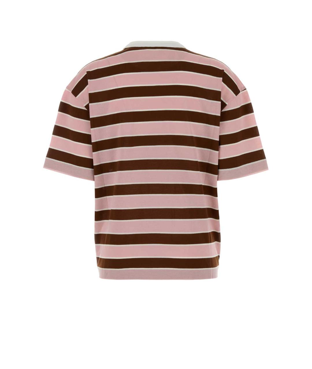 PRADA Мульти хлопковая футболка, фото 2