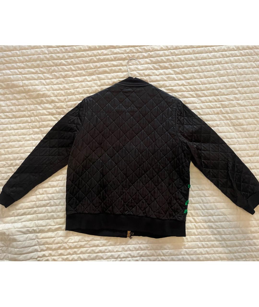 DRIES VAN NOTEN Черная хлопковая куртка, фото 5